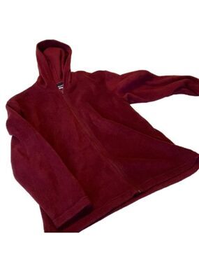Boca raspberry colour zip up hoodie large